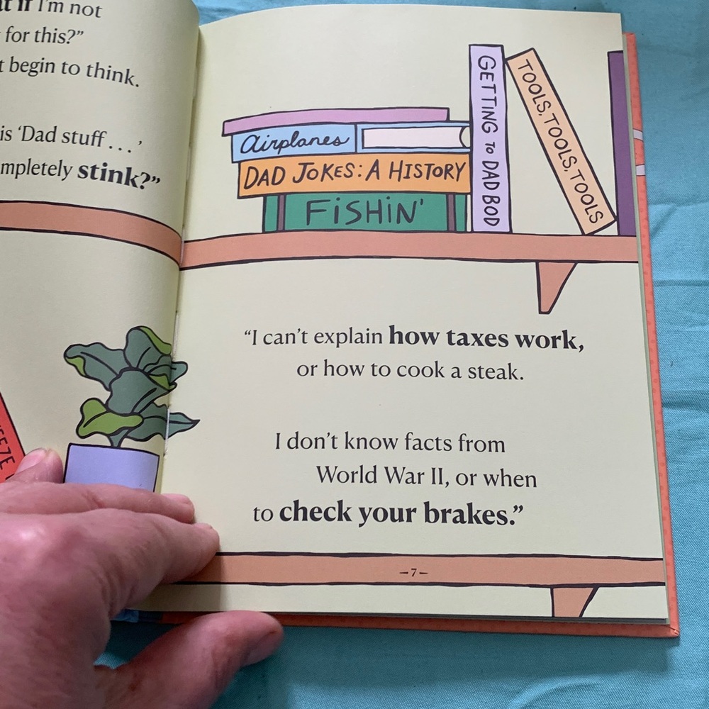 There Are Dads Way Worse Than You — Yellow & Light Blue Hardcover - Picture 3 of 5